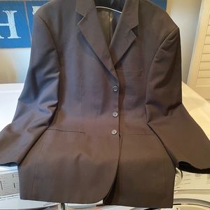 Mens large black sports coat